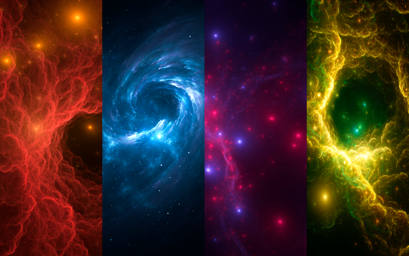 Cosmic Fractal Dream #7 static token preview