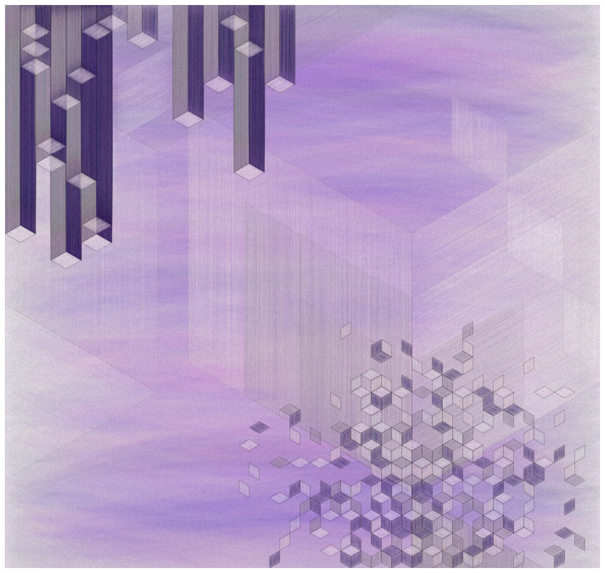 View From Our Window Depicted In Rhombuses #20 static token preview