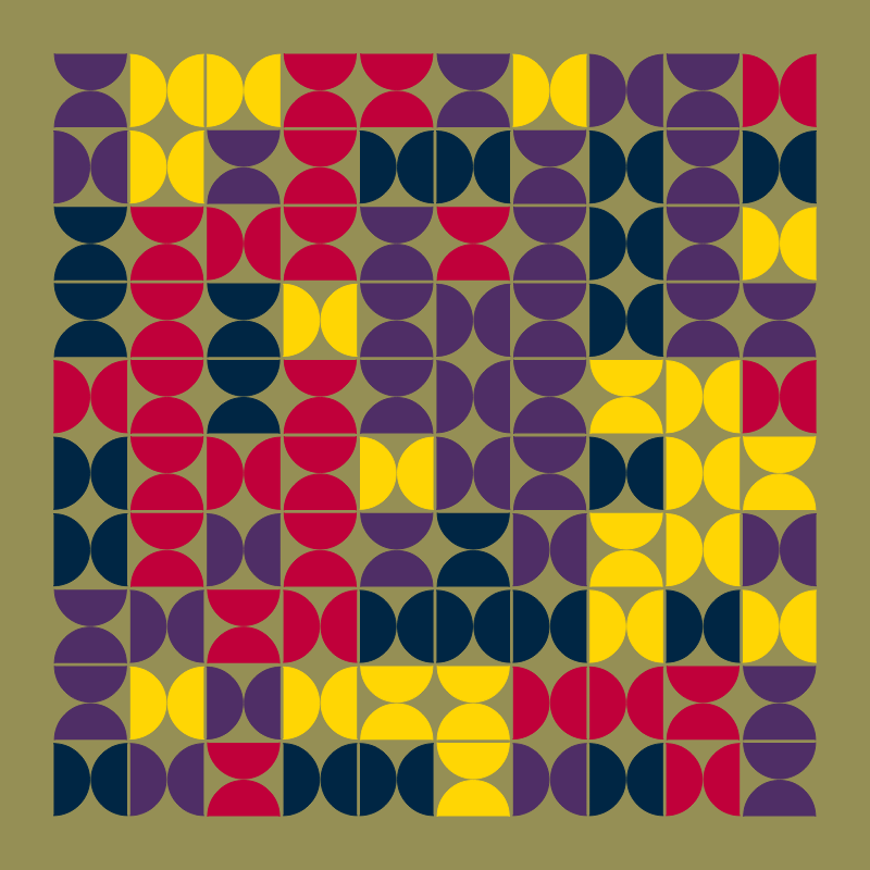 Mid-Century pattern #14 static token preview