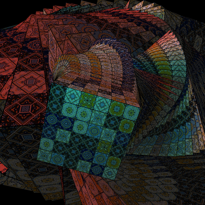 PSYCHEDELIC MOSAIC #21 static token preview