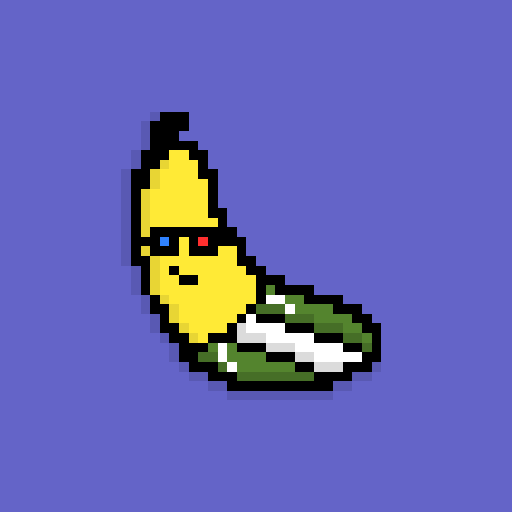 Pixel Bananas #6 static token preview