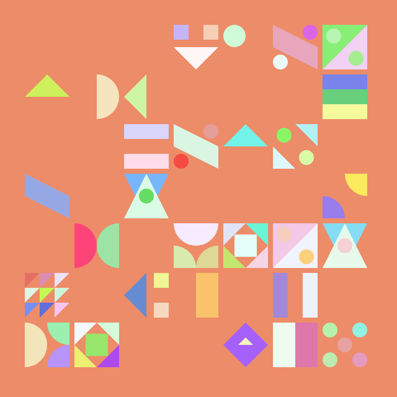 Confetti Shapes #24 static token preview