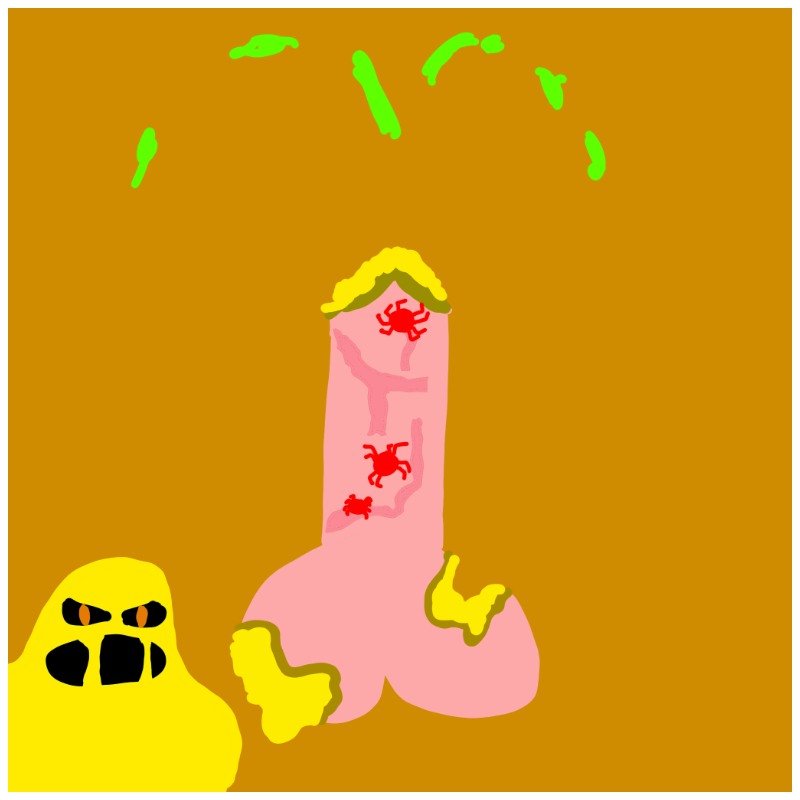 Decayed Dickgenerative Art #36 static token preview