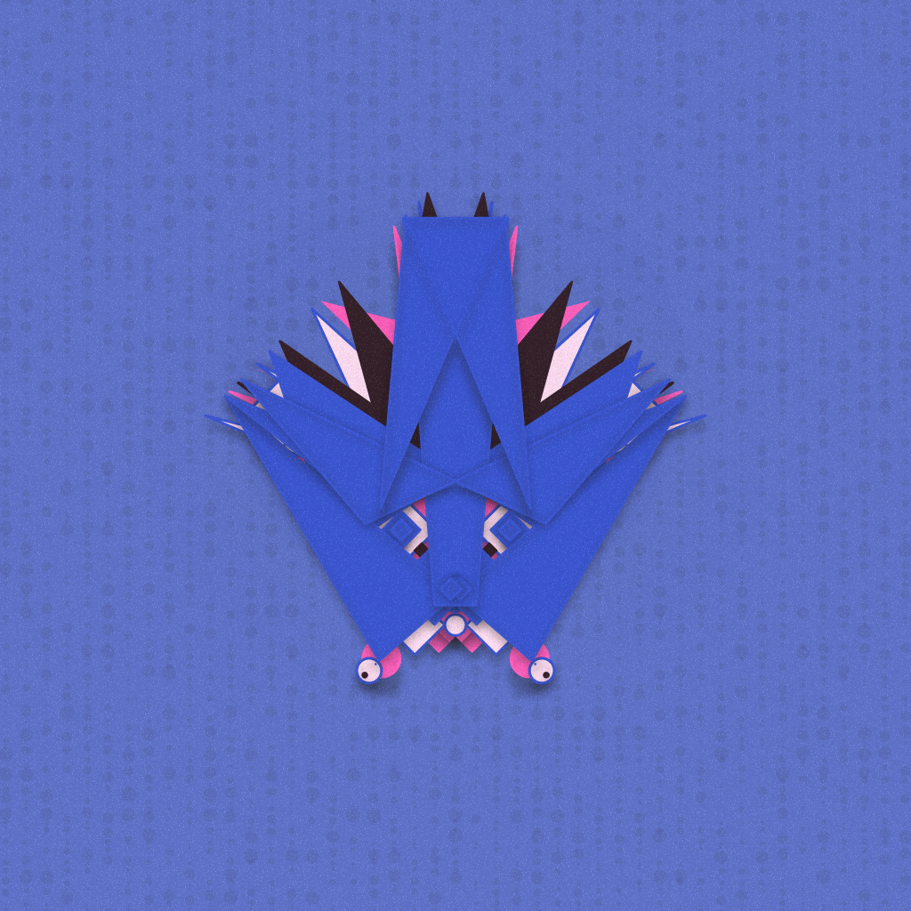 Paper Emblems #16 static token preview