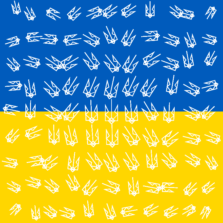 Slava Ukraini #9 static token preview