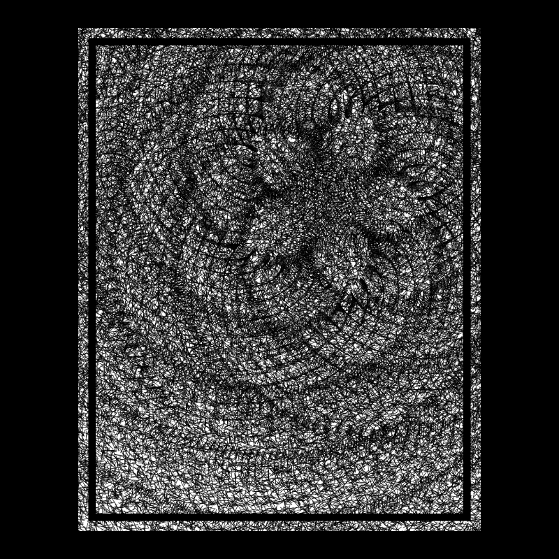 bnw plotter mandalas gone crazy #18 static token preview