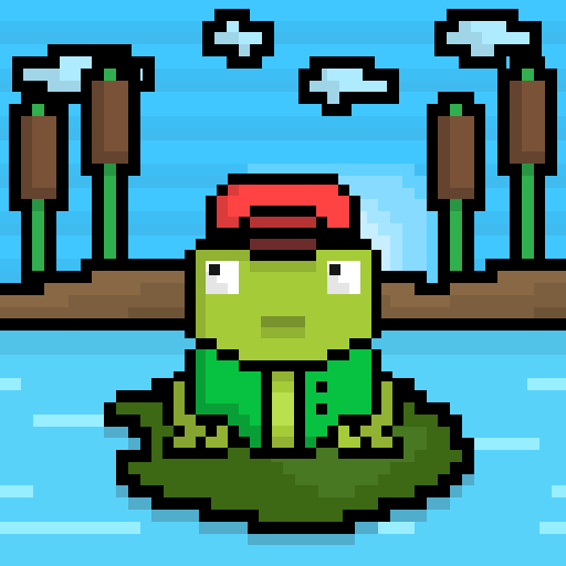 Pixel Frogs #3 static token preview