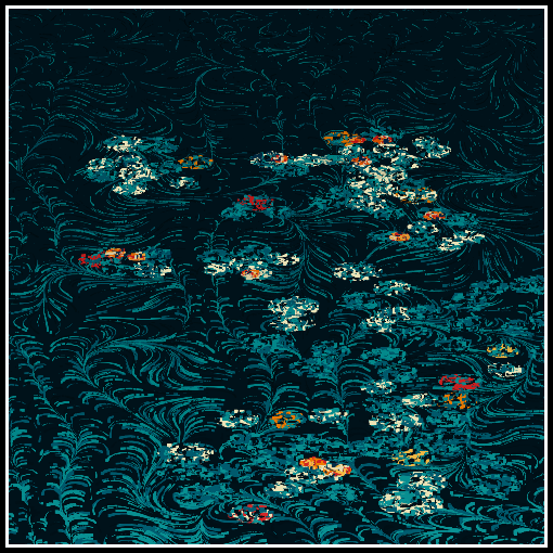 Polluted water lilies #15 static token preview