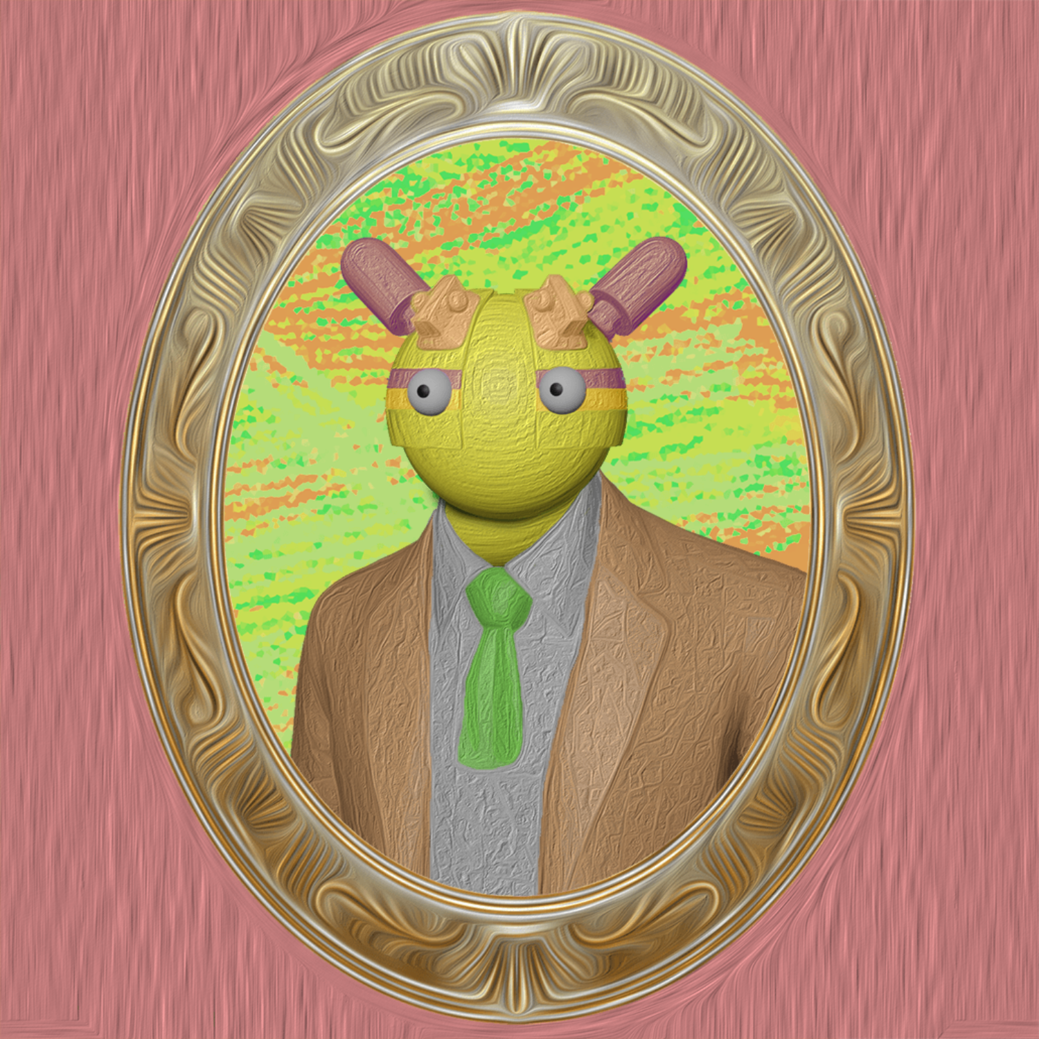Portrait Bois #9 static token preview