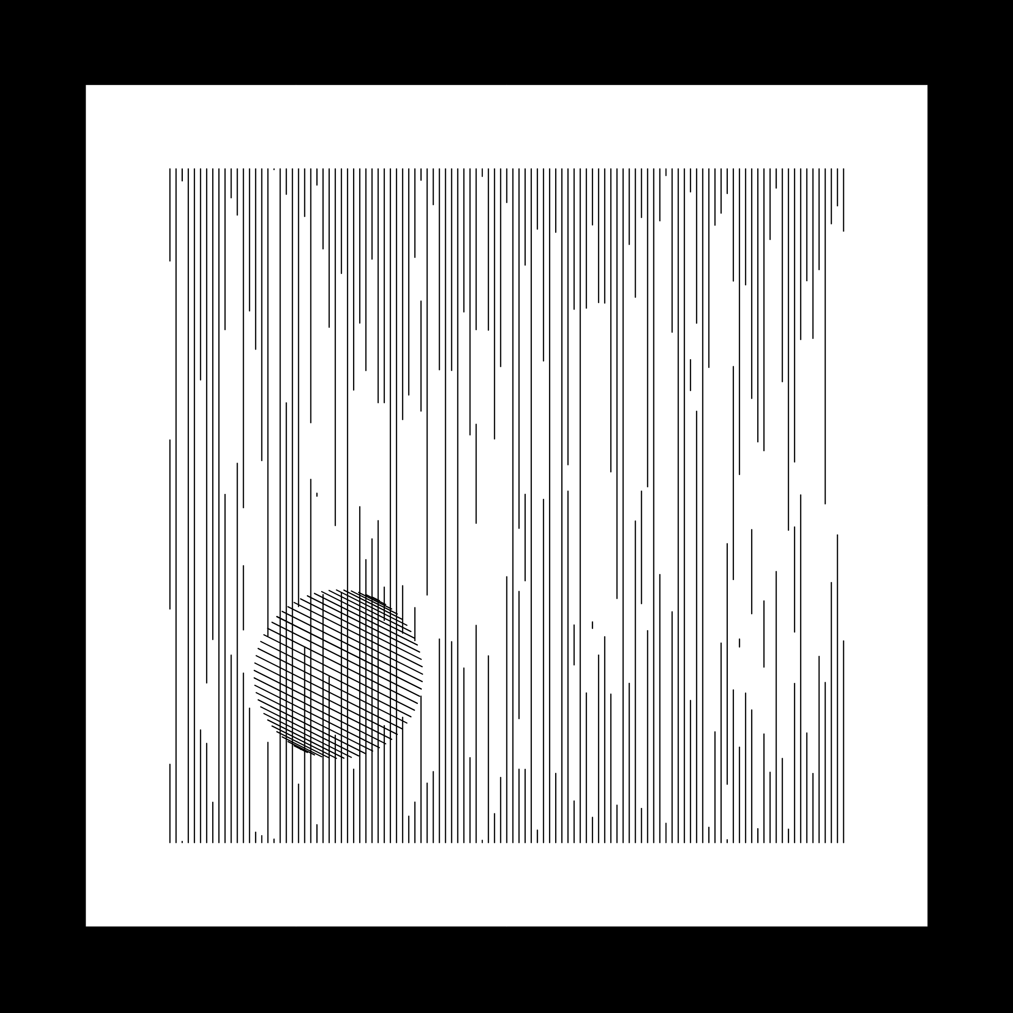 111 lignes verticales et un rond #1 static token preview