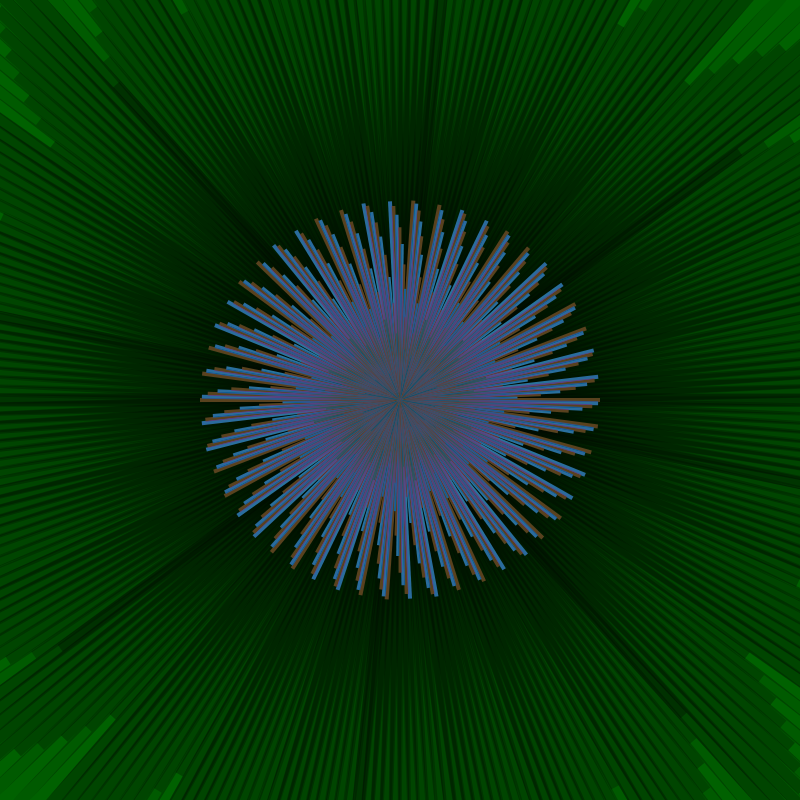 Gaudy Flowers #4 static token preview