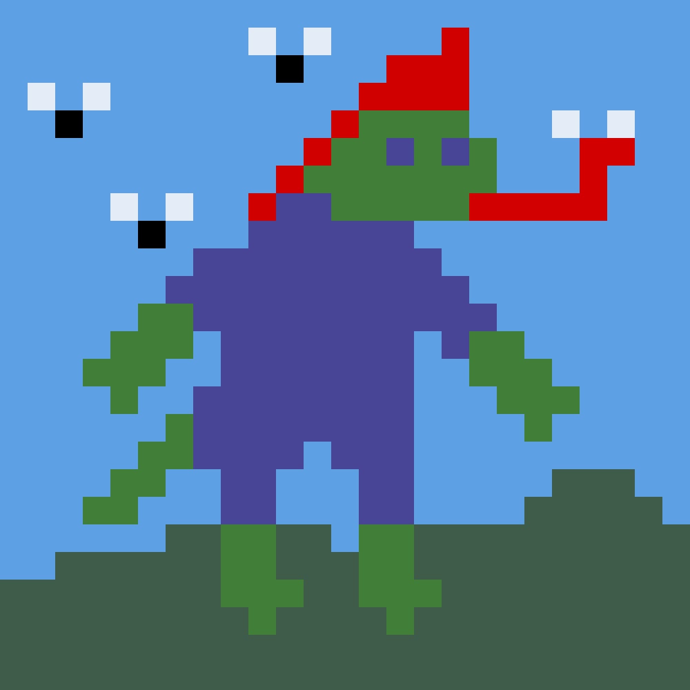PIXEL TEZZY 1.0 #18 static token preview
