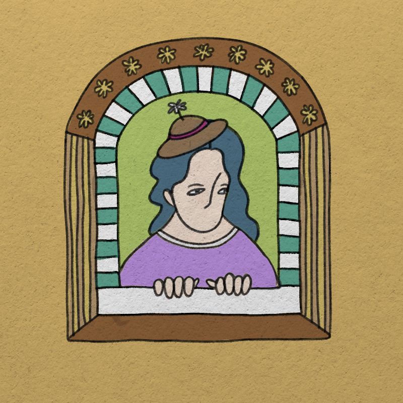 The Dreamer By The Window #14 static token preview