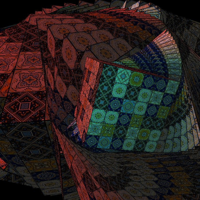 PSYCHEDELIC MOSAIC #14 static token preview