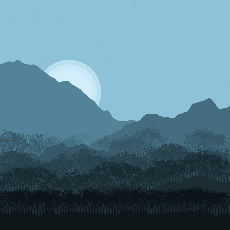 Generative Mountains #16 static token preview
