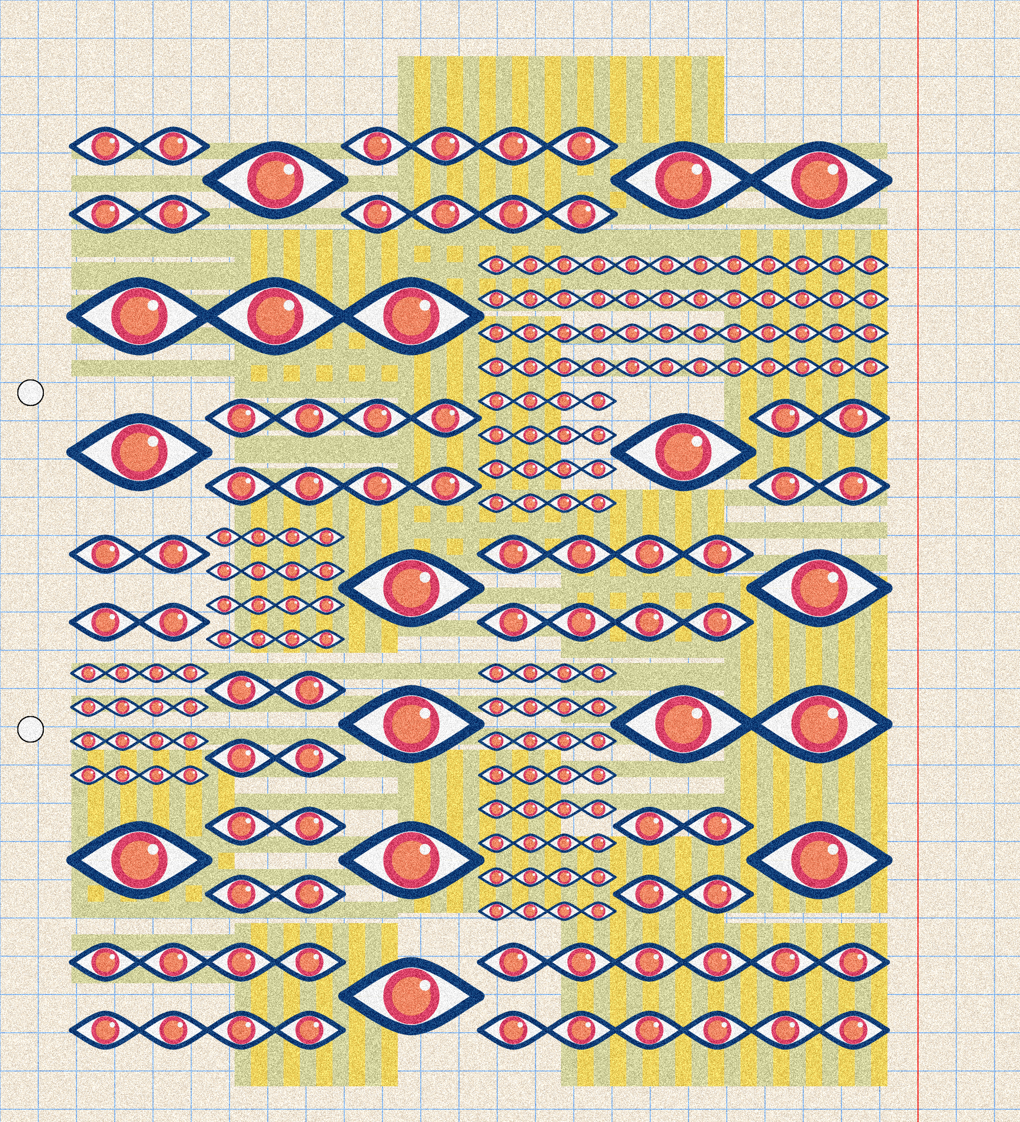 sketchbook page 10: surveillance #4 static token preview