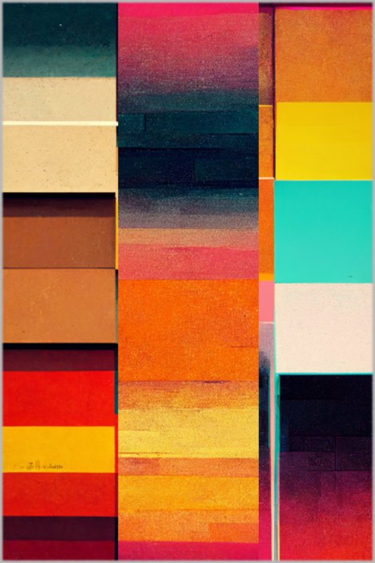 Vibrant Composition #19 static token preview