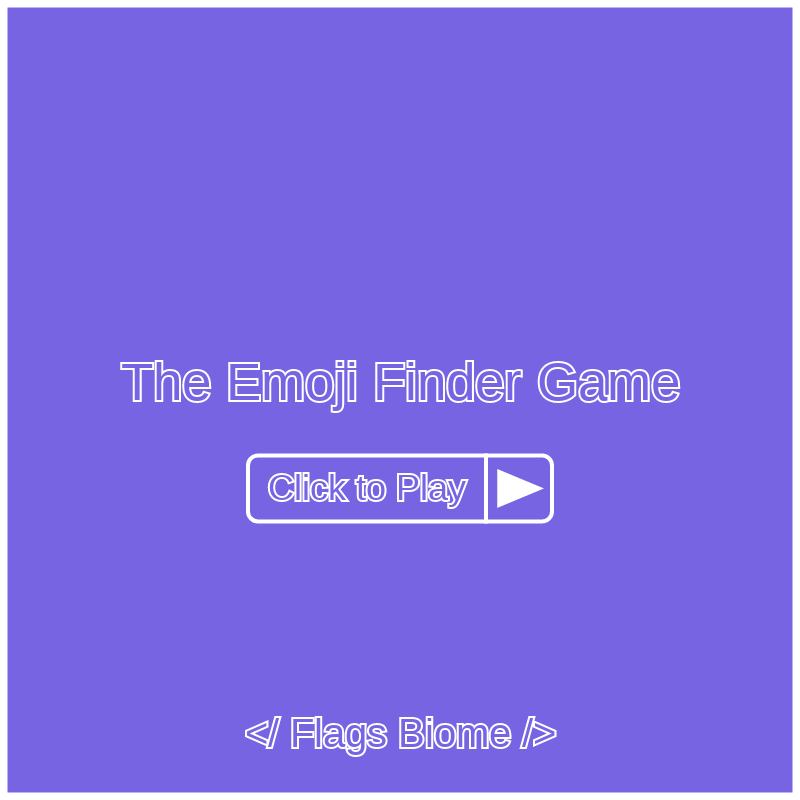 The Emoji Finder Game 🔎 #1 static token preview