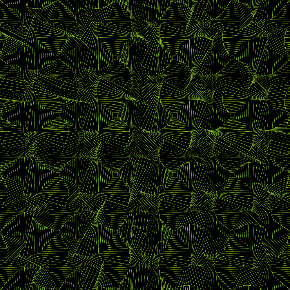 Irregular Pattern with Curves #10 static token preview