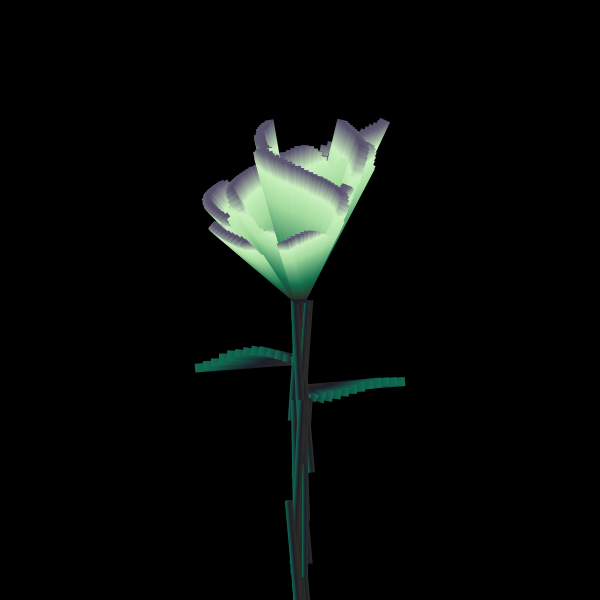 Digital Flower #3 static token preview
