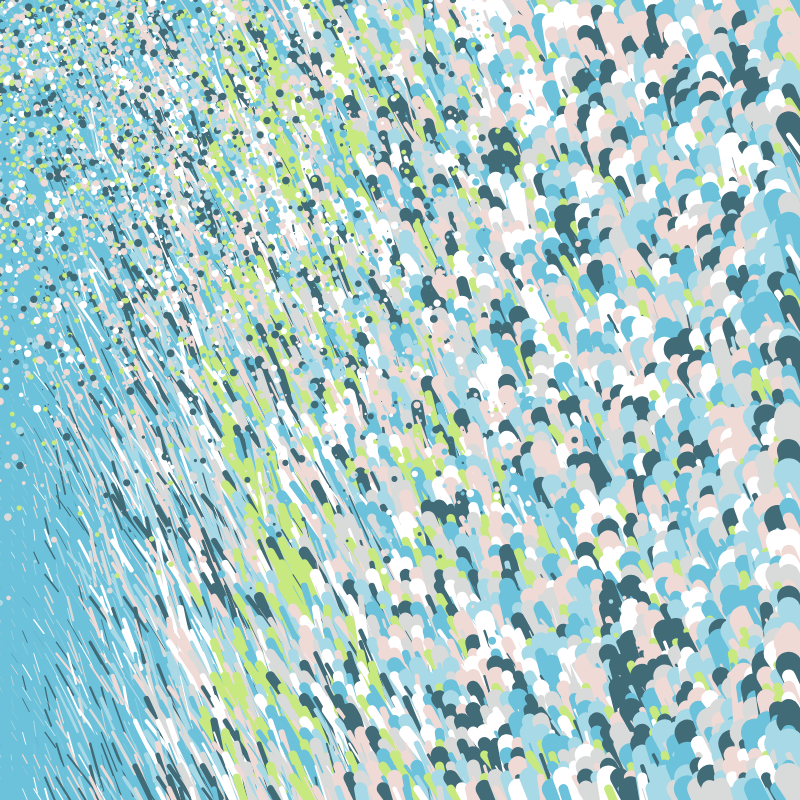 Field of Splatter Flows #3 static token preview
