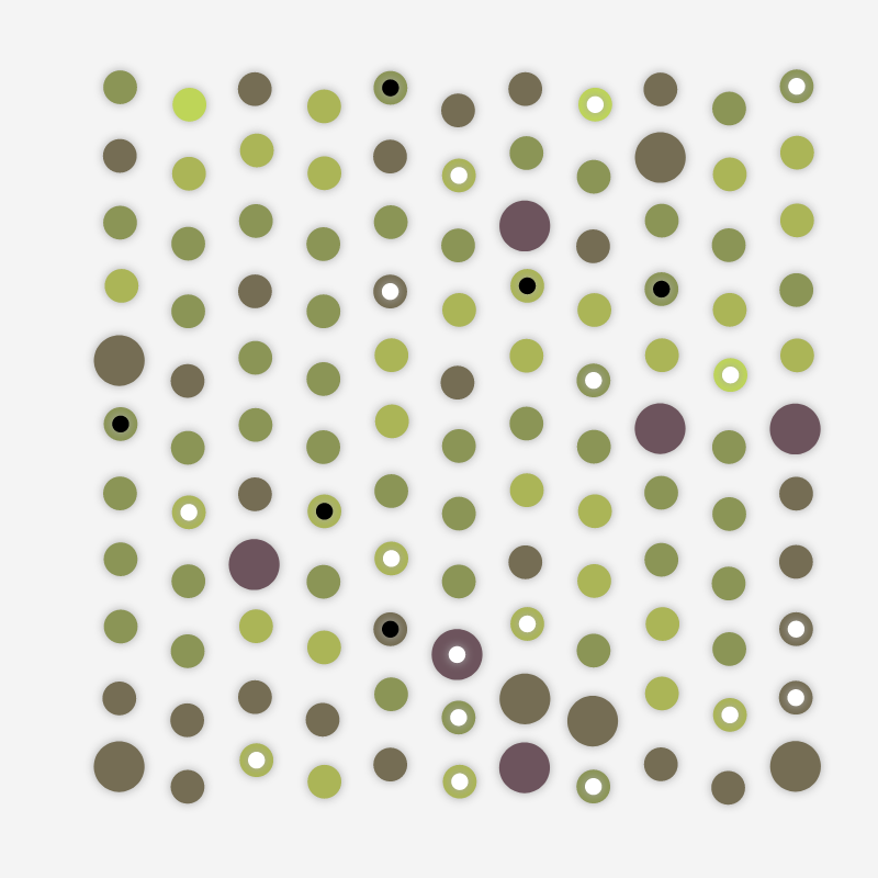 Circle Study with Color & Motion #6 static token preview