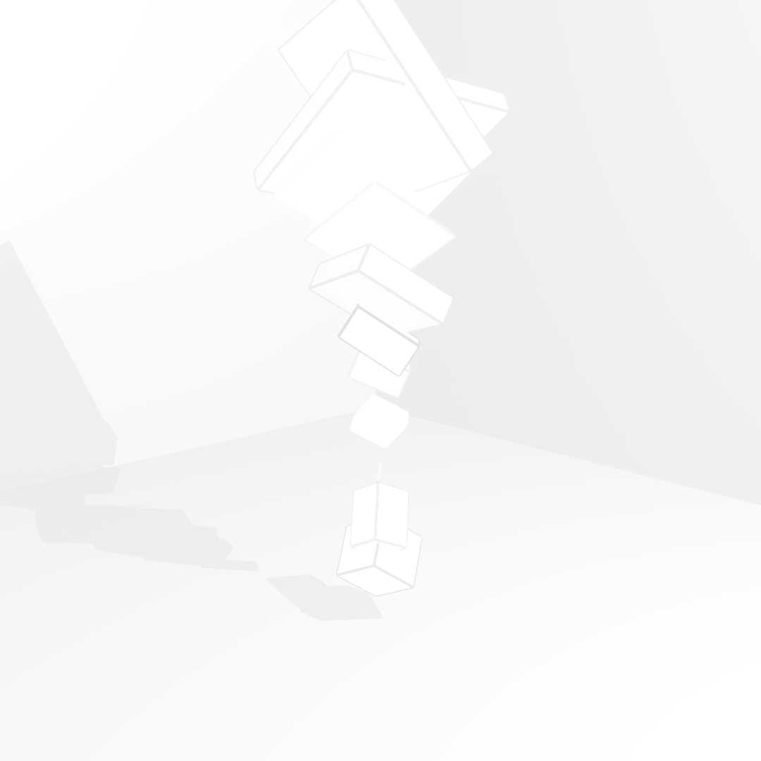 Cubes Blancs sur Fond Blanc #2 static token preview