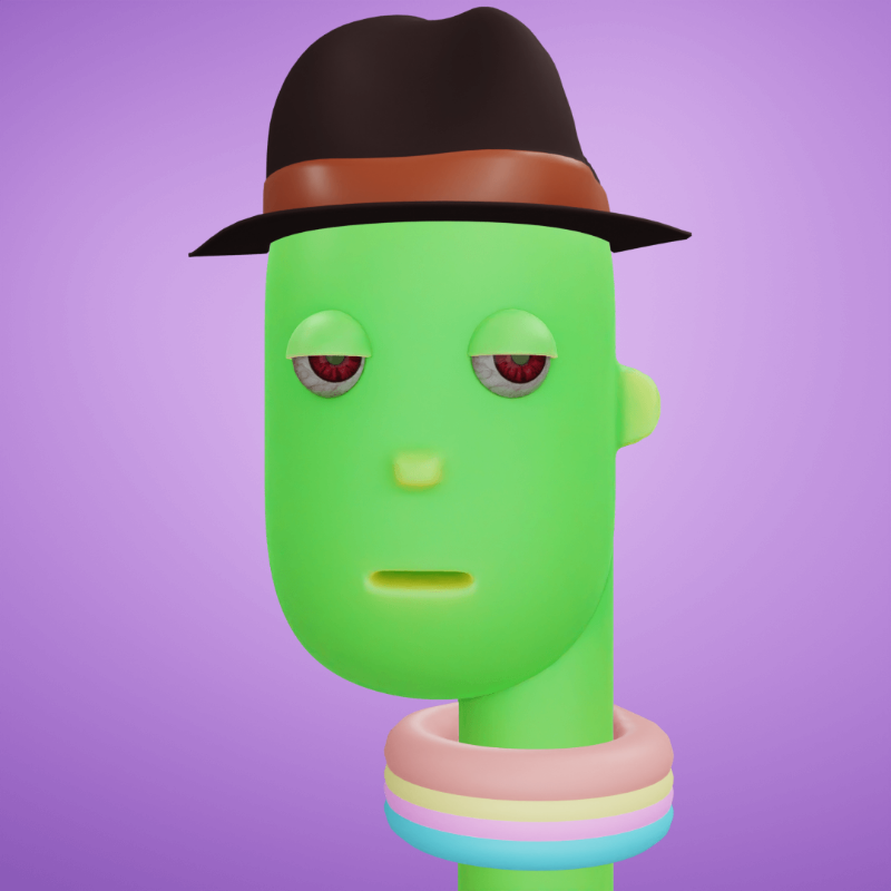FxHash Humanoid #22 static token preview