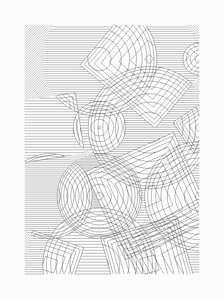 Entangled shapes #13 static token preview