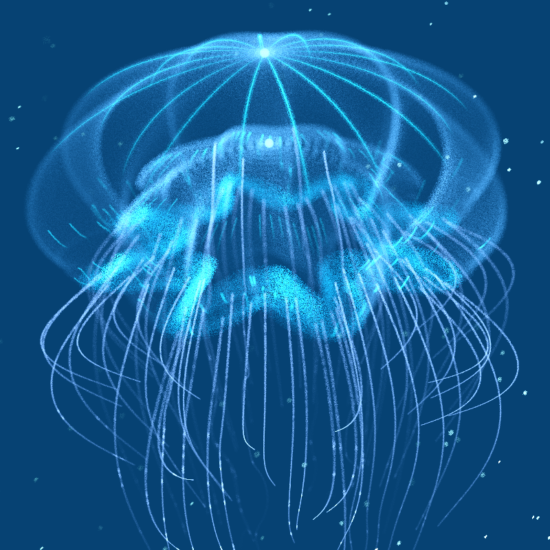 Creatures of the Deep #1 - The Jellyfish #11 static token preview