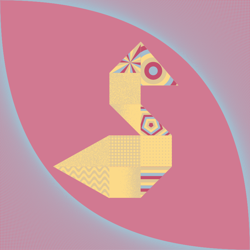 Generative Swans 2 #8 static token preview
