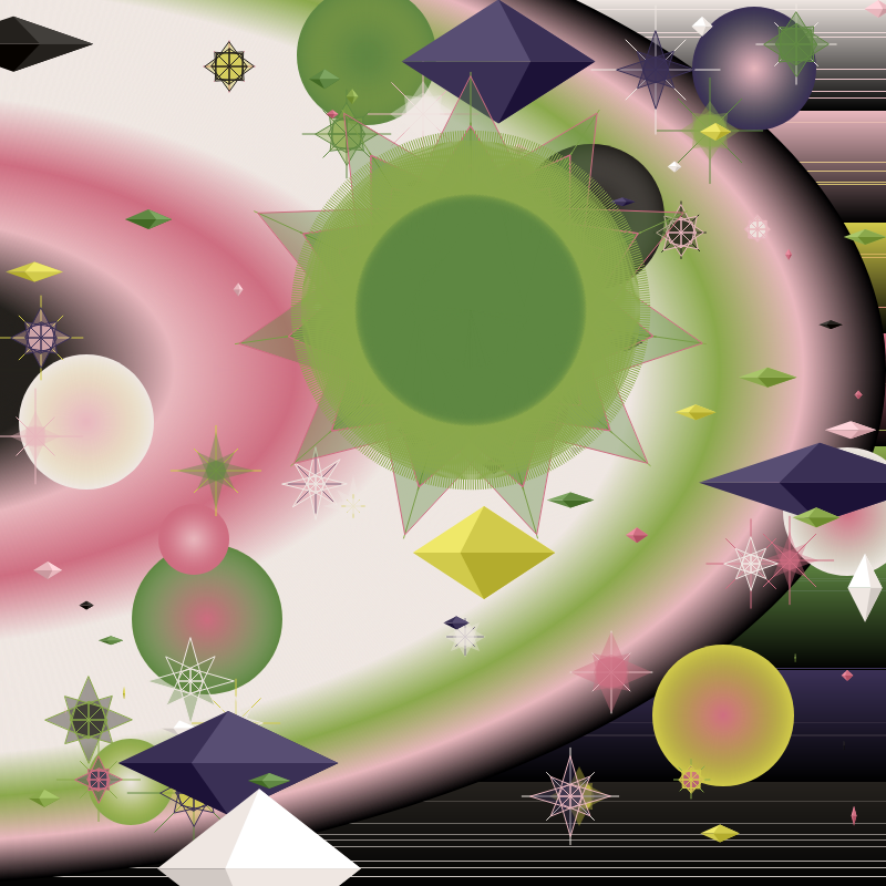 Galaxy Bloom #4 static token preview