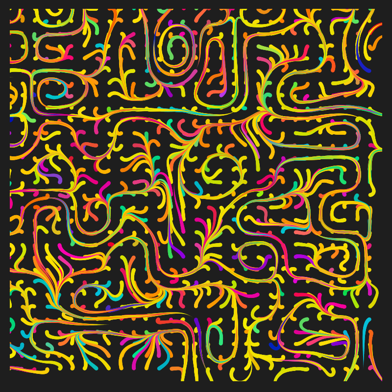 Mayan Strokes #13 static token preview