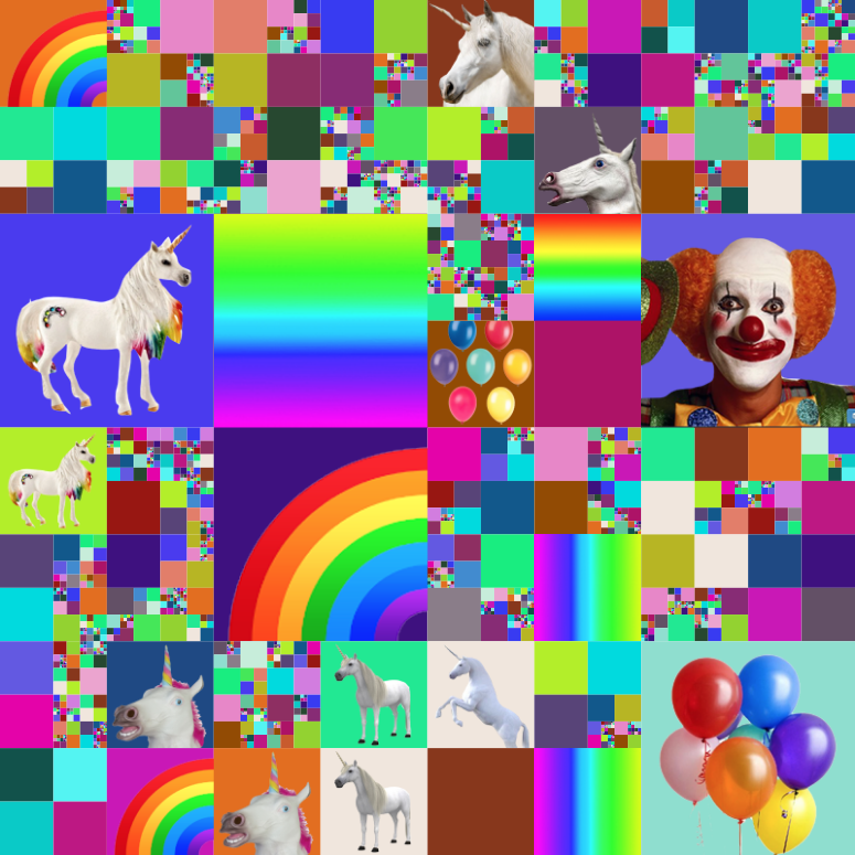 Birthday Party #21 static token preview