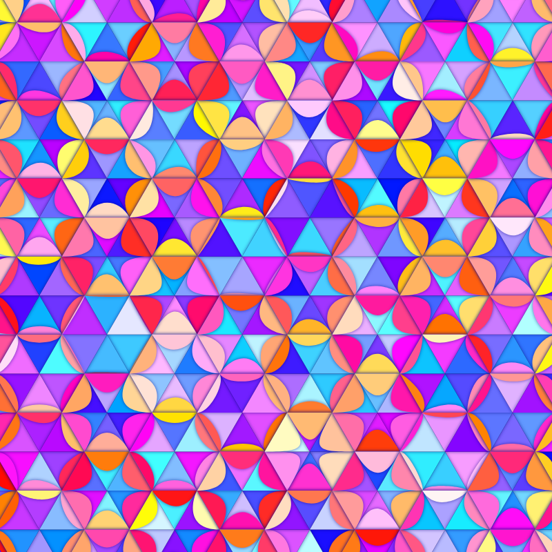 Kaleidoscope Flowers #3 static token preview