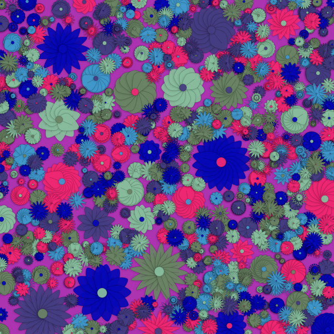 Flower garden #6 static token preview