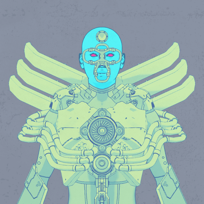 SkyHunters Genesis #20 static token preview