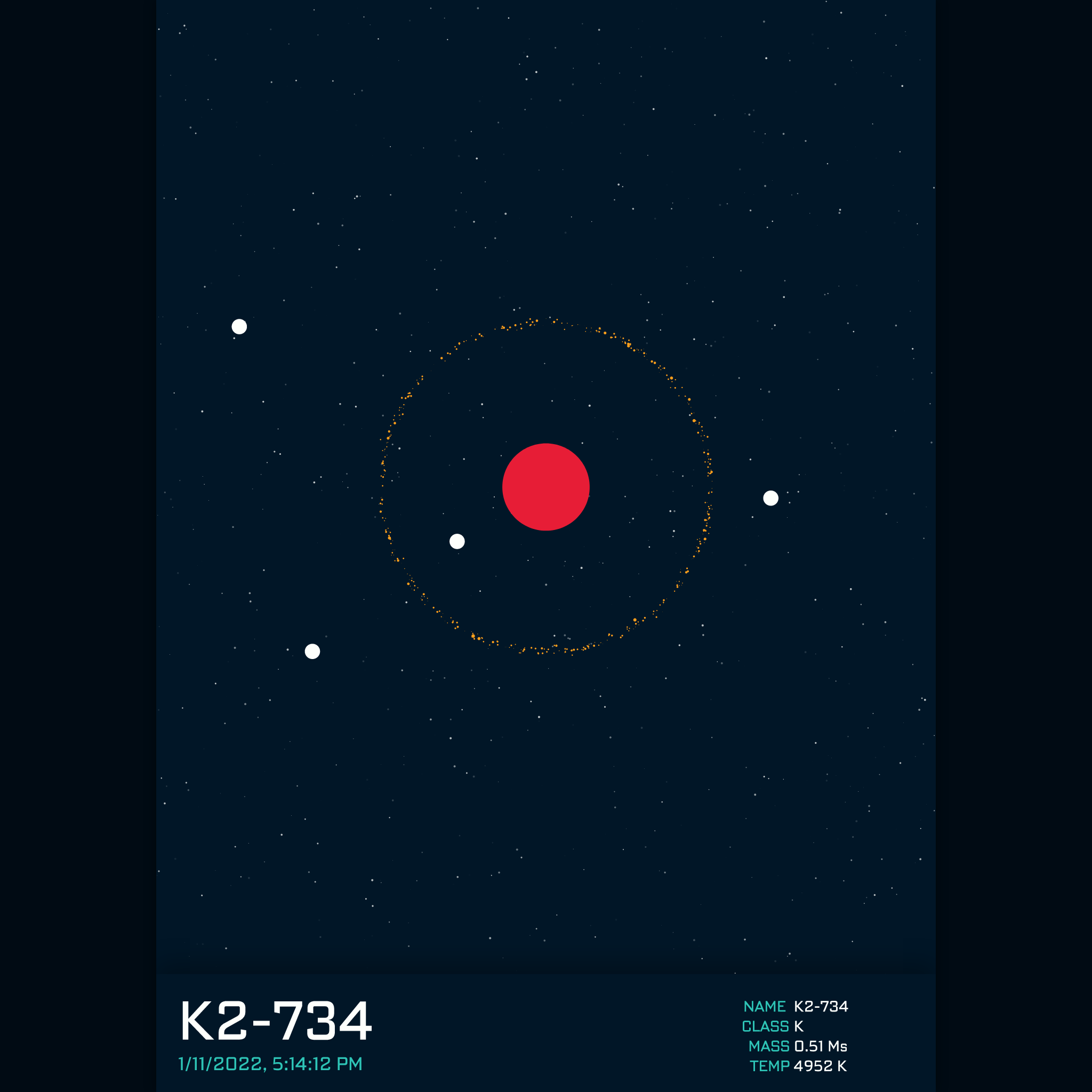 PLANETARY SYSTEM #20 static token preview
