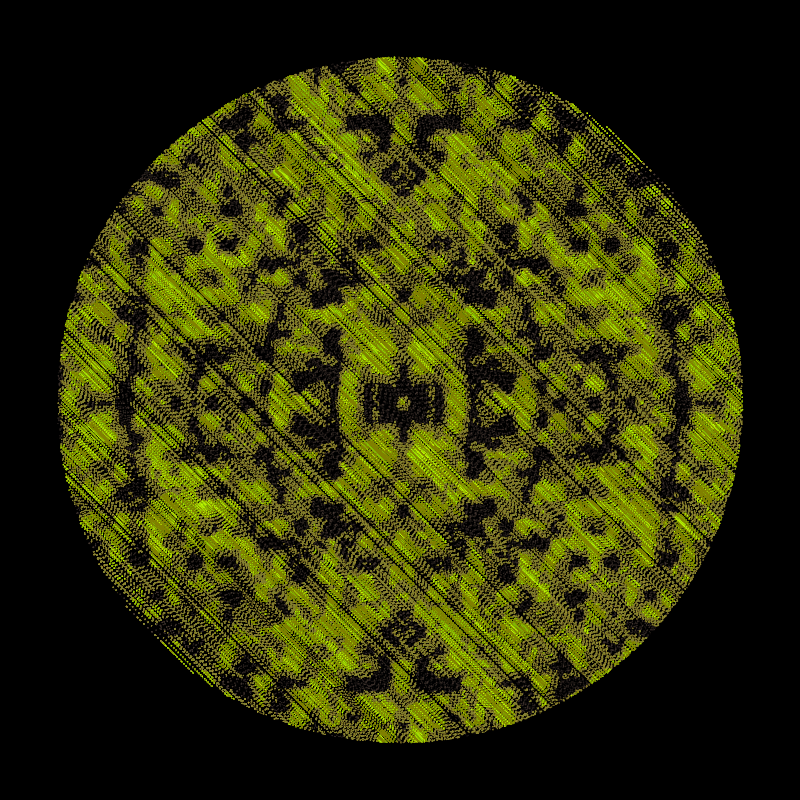 Mandala Rain #3 static token preview