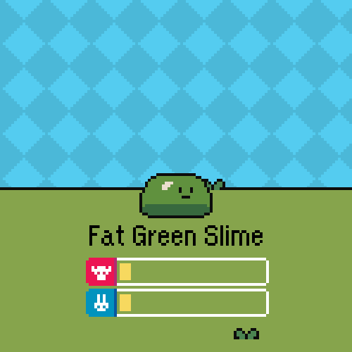 Pocket Slimes #10 static token preview