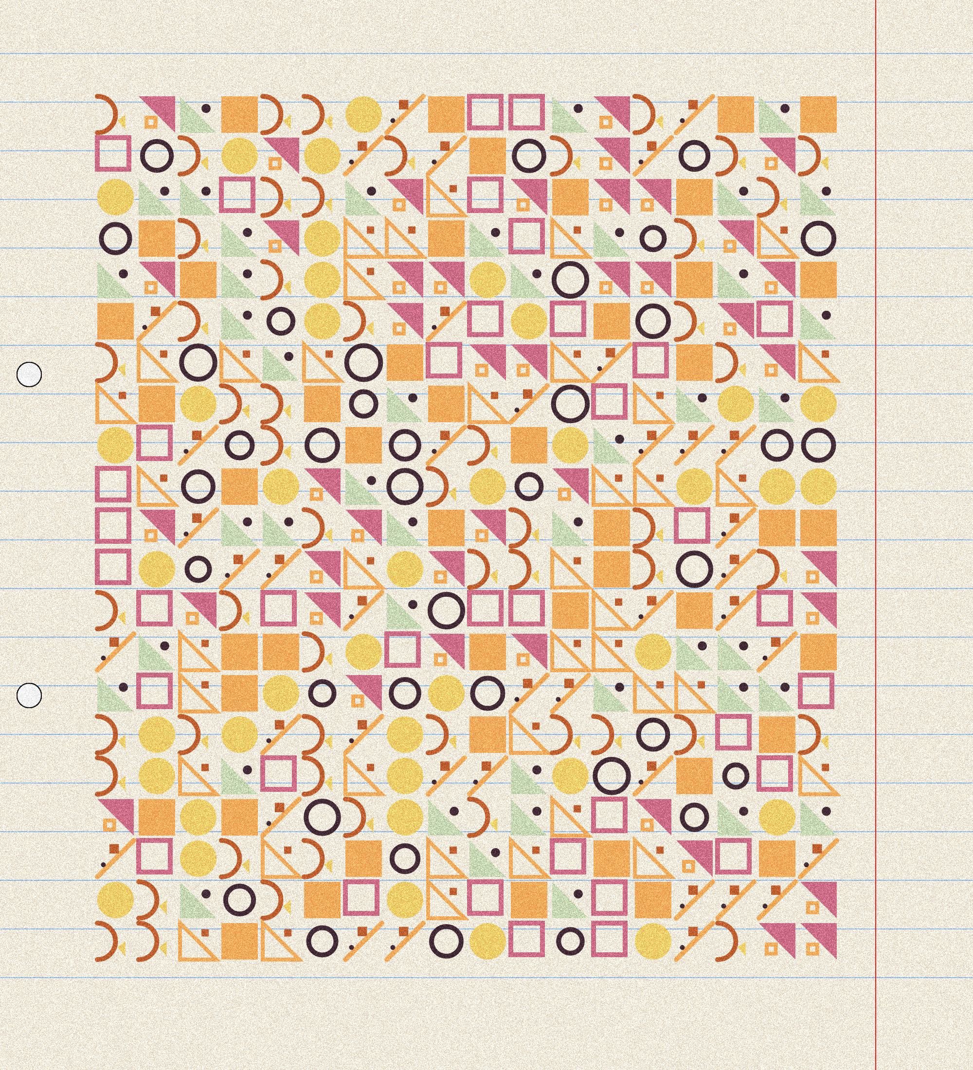 sketchbook page 4: basic shapes #2 static token preview