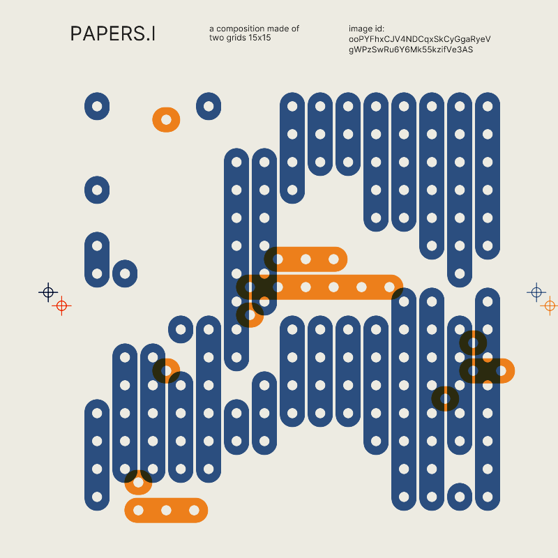 PAPERS.I #6 static token preview