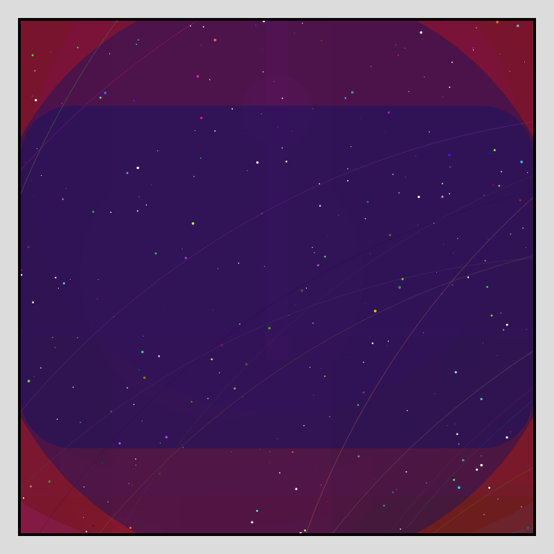 Color Field Starry B #24 static token preview