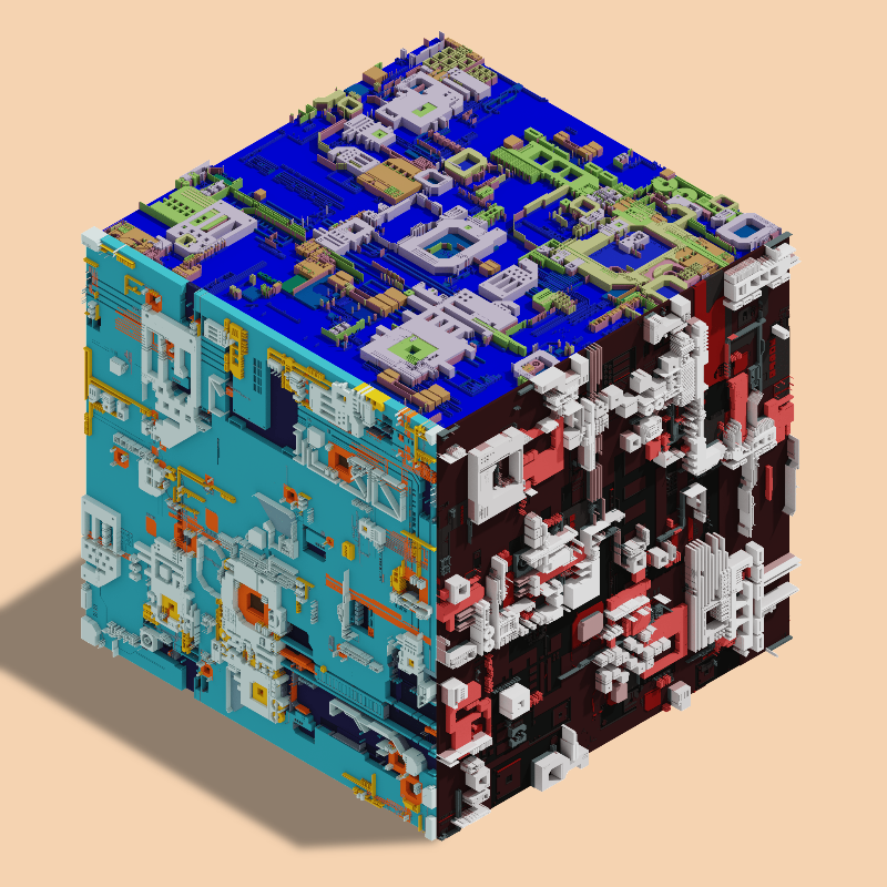 Cube generative #3 static token preview