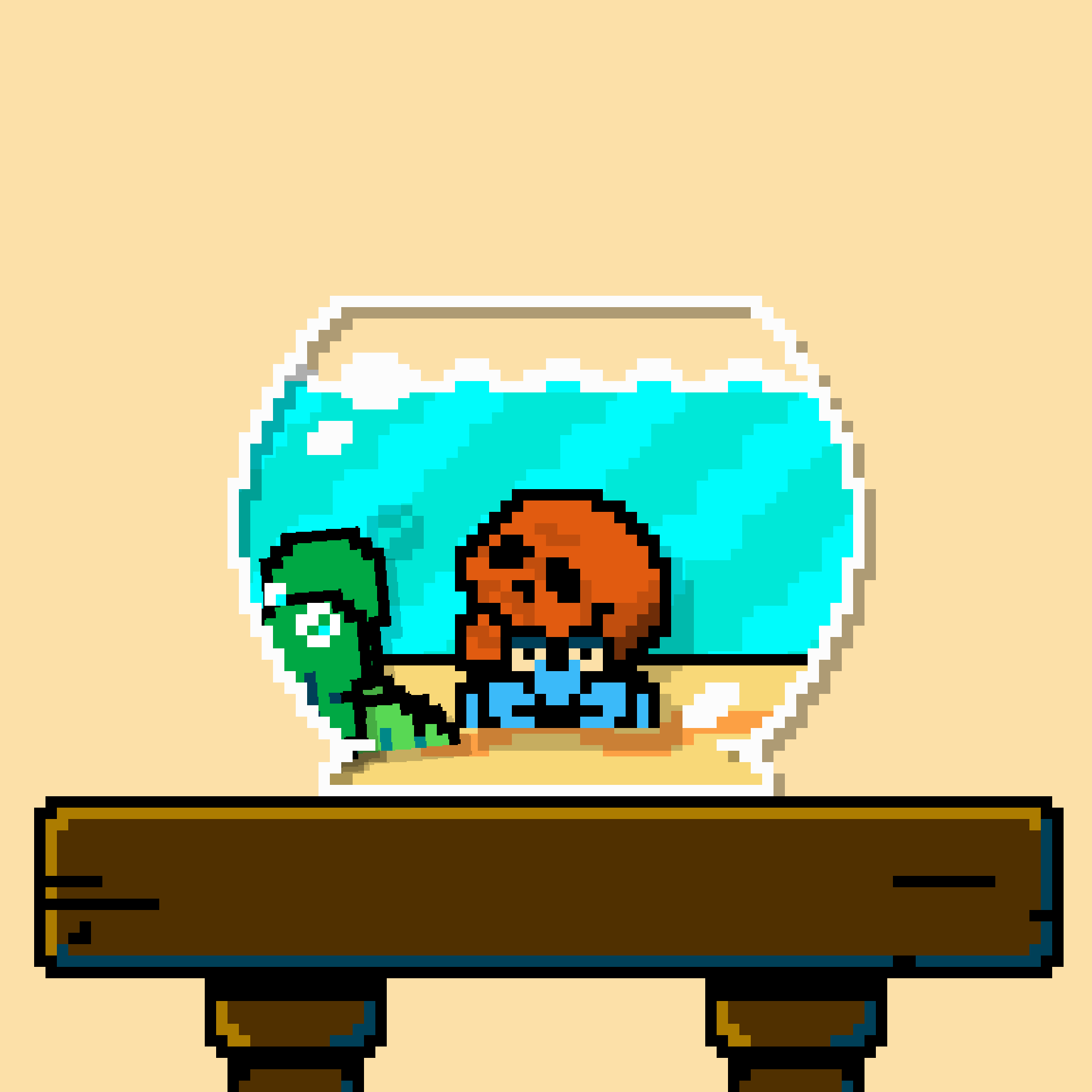 hermit crab #24 static token preview