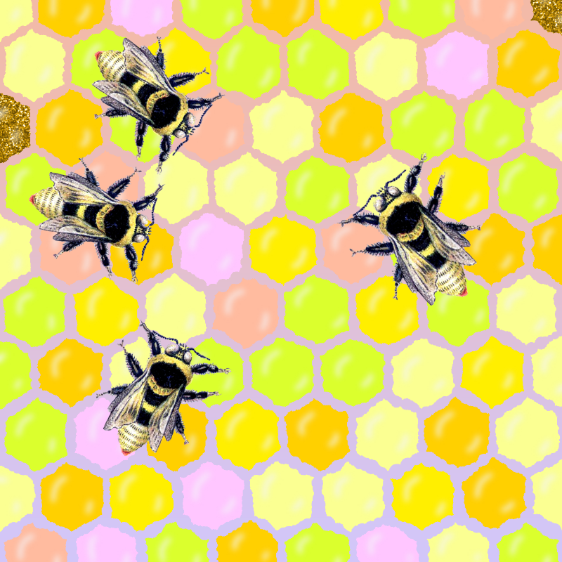 Let's Get Down To Bees-ness #1 static token preview