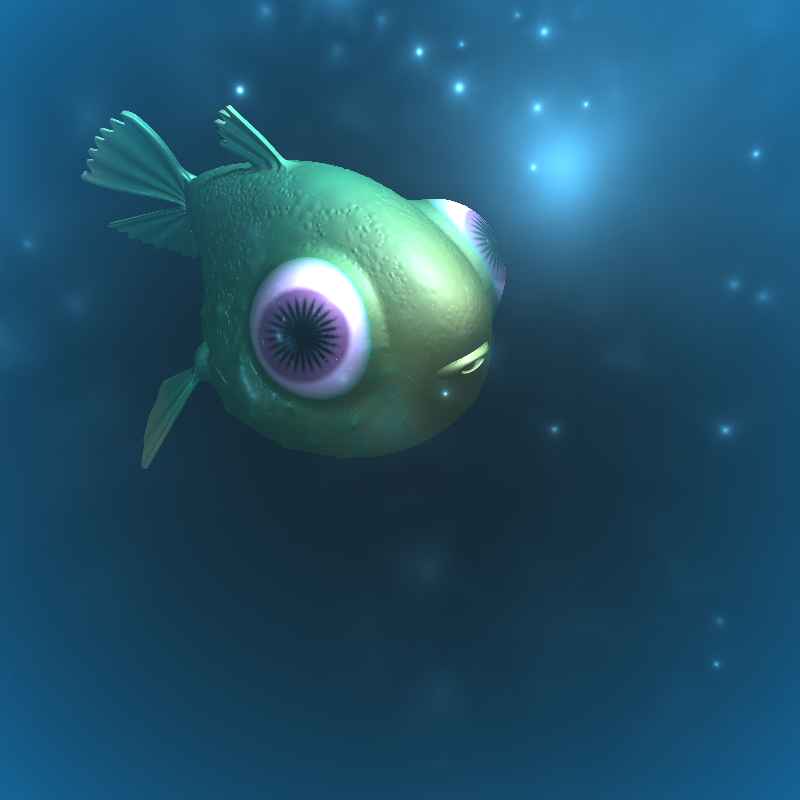 Weird Fishes #14 static token preview