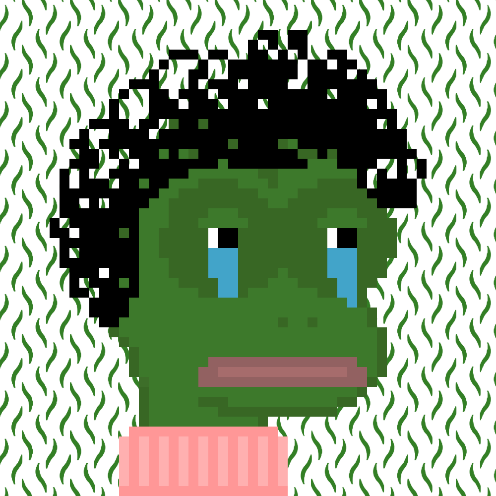 LITTLE PEPE CLUB (fxhash 1.0 batch) #16 static token preview