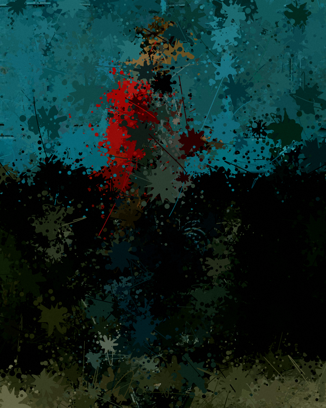 1888 - Spatter #19 static token preview