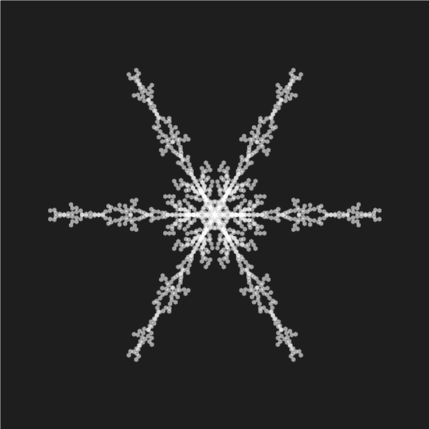 Winter Flower #8 static token preview
